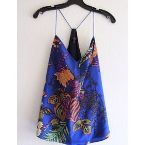 J Crew “Carrie” Camie Tropical Floral Print Size 6